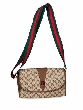 Gucci Sherry Line Clutch with unbranded crossbody strap